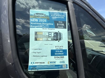 2026 Airstream Rangeline Base